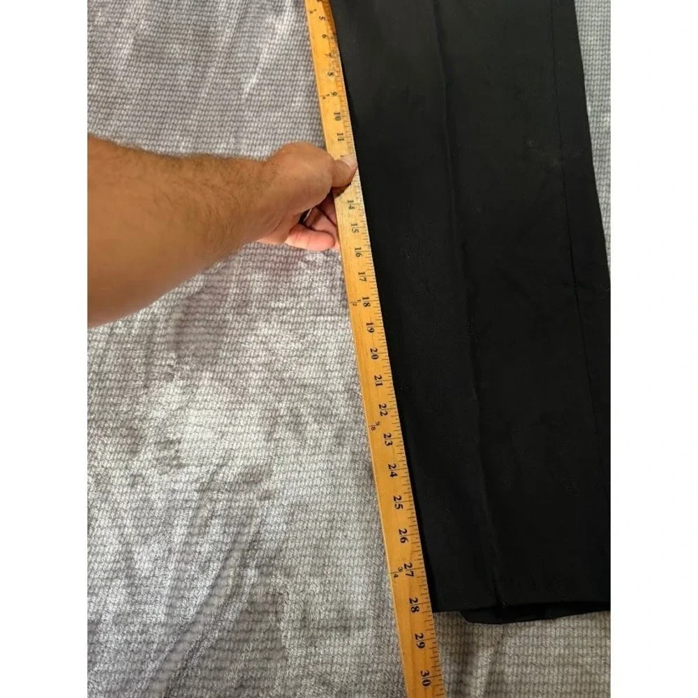 Vintage‎ Tennessee Overall Co. Mens Black Straight Leg Wool Pants 32X28